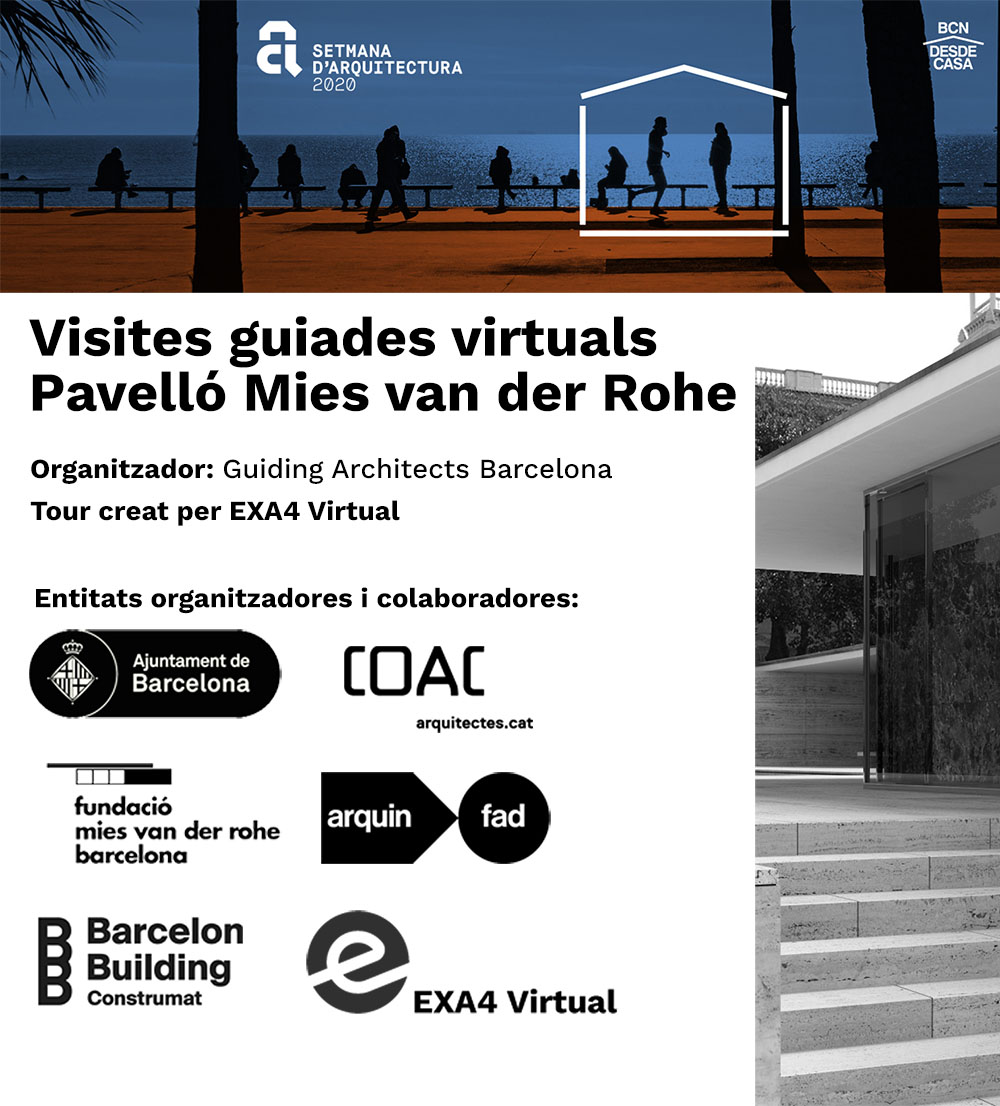 Visita 360 Pabellón Mies van der Rohe — Comercial en Barcelona (2020)