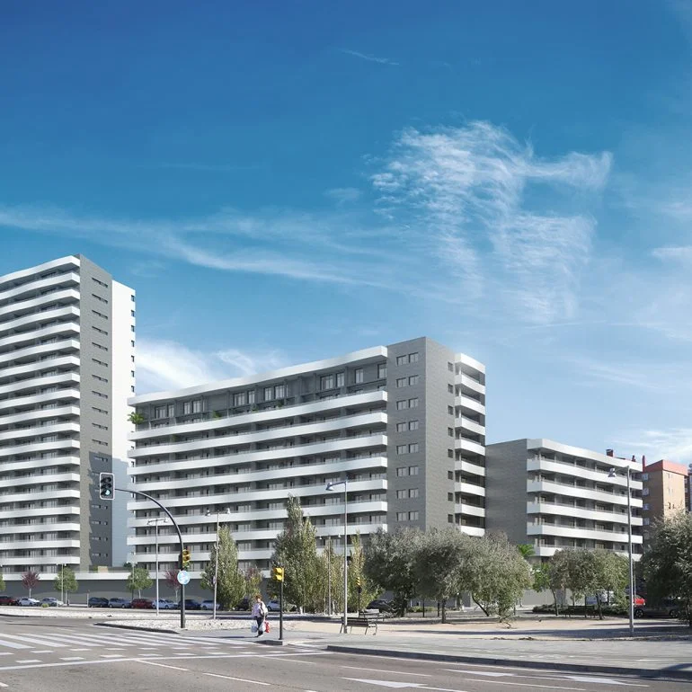 Render infografia virtual 3D Barcelona video VR 360