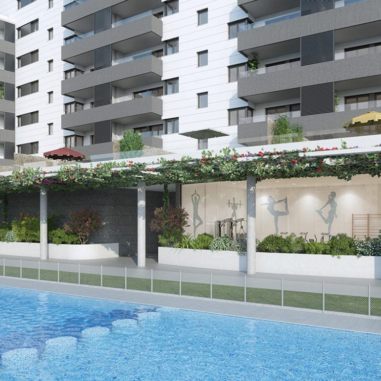 Render infografia virtual 3D Barcelona video VR 360