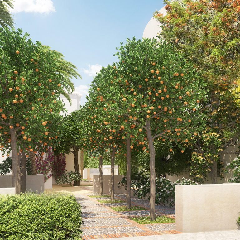 Render infografia virtual 3D Barcelona video VR 360