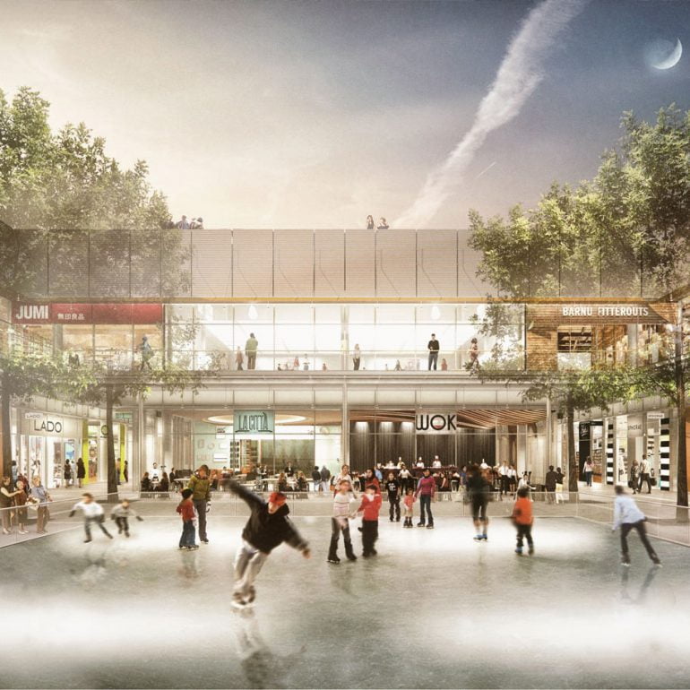 Render infografia virtual 3D Barcelona video VR 360