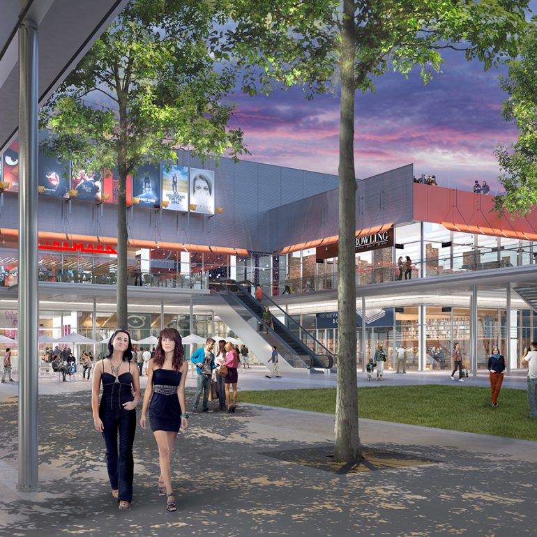 Render infografia virtual 3D Barcelona video VR 360