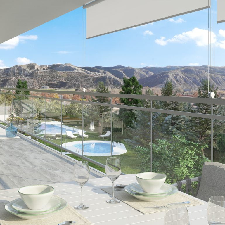 Render infografia virtual 3D Barcelona video VR 360