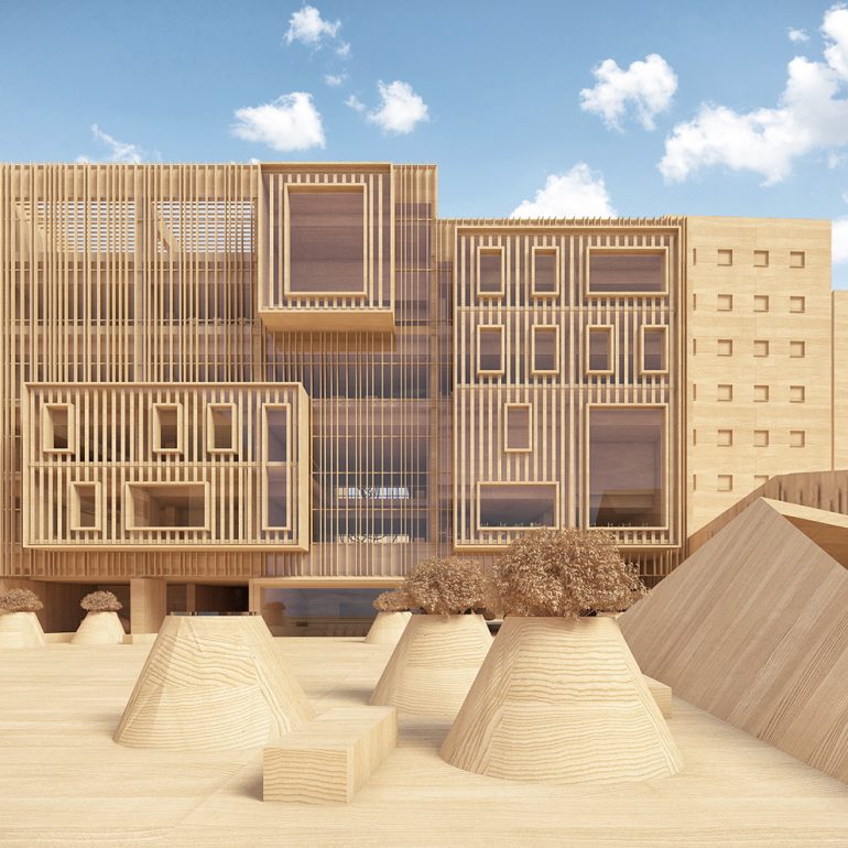 Render infografia virtual 3D Barcelona video VR 360