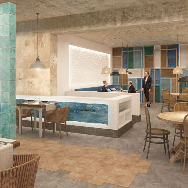 Render infografia virtual 3D Barcelona video VR 360